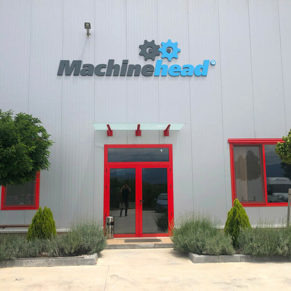 Обемни букви от ПВЦ за Machinehead, Пловдив