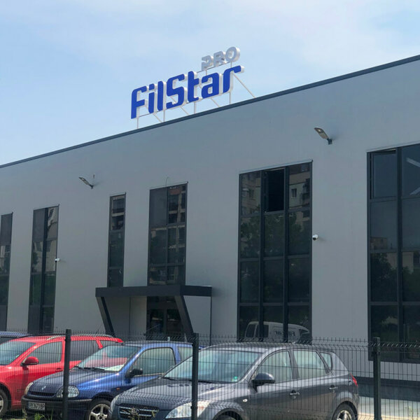 Channel letters with plexiglass face and aluminum pages FilStar Pro, Plovdiv