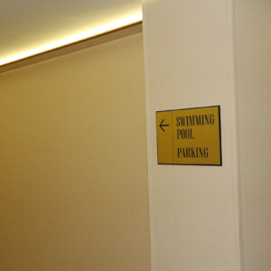 Интериорни табели за хотел Палома в Слънчев бряг Визуална комуникация в Хотел Палома, Слънчев бряг