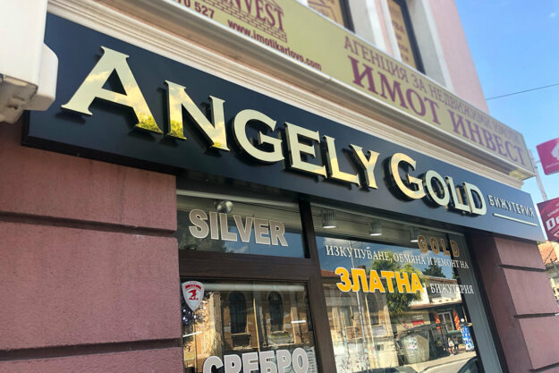 Inox channel letters for jewelry