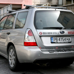 Брандиране на фирмени автомобили за Мебели UMD, Пловдив