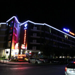 LED кантове за хотел Диамант, Слънчев бряг Хотел Диамант в Слънчев бряг LED осветление от Рекламна агенция Медия Дизайн