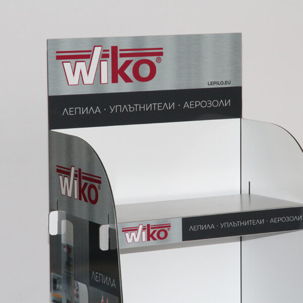 Рекламни стелажи от Еталбонд Wiko за Lepilo.eu Рекламни стелажи от Еталбонд Wiko за Lepilo.eu