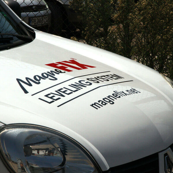 Брандиране на автомобил от Рекламна агенция Медия Дизайн, MagneFix