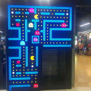 Illuminated flexible face signs for Lunapark Mall Plaza, Plovdiv Illuminated flexible face signs for Lunapark Mall Plaza