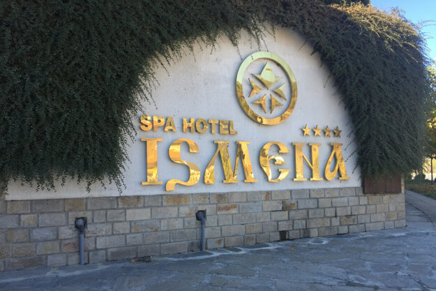 Illuminated inox channel letters for SPA Hotel Ismena