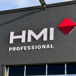 HMI - Обемни букви и лого от ПВЦ и фолио