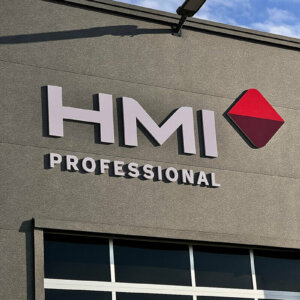 Обемни букви и лого от ПВЦ и фолио за HMI, Пловдив