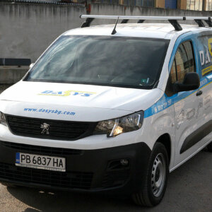 Брандиране на фирмен автомобил DASYS, Пловдив