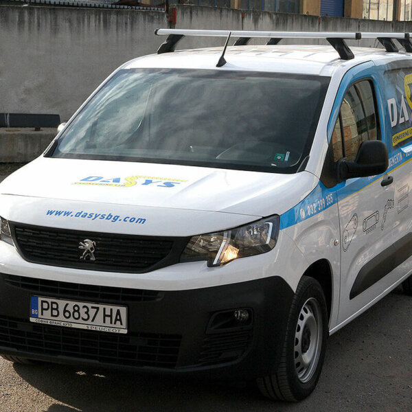 Branding DASYS company car, Plovdiv Branding DASYS company car, Plovdiv