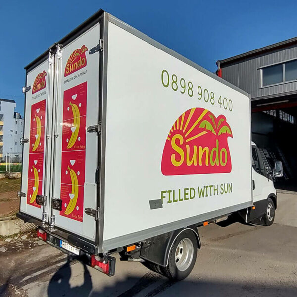 Branding of a company truck – Sundo Branding of a company truck - Sundo, Plovdiv
