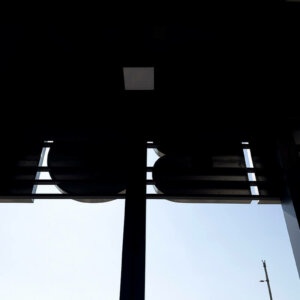 Конструкция от алуминий за светещи обемни букви и български флаг - Мебелна къща ЯВОР, Пловдив