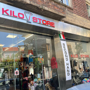 Embossed channel letters with PVC body and acrylic face – Kilo Store, Plovdiv Embossed channel letters for Kilo Store, Plovdiv.