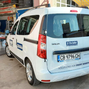 Wrapping company car of Stamh LTD with 3M film Wrapping company car of Stamh LTD with 3M film