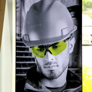 Рекламна визия представена с текстилна табела – Бултекс 99 Рекламна визия представена с текстилна табела - Бултекс 99