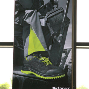 Интериорна табела с профил за текстил Интериорна табела с профил за текстил