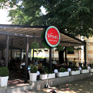 Рекламна табела за Verdi Trattoria Рекламна табела за Verdi Trattoria