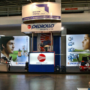 Illuminated textile lightboxes for exhibition stand Illuminated textile lightboxes for exhibition stand