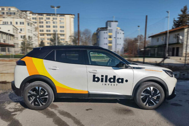 Bilda Invest car branding