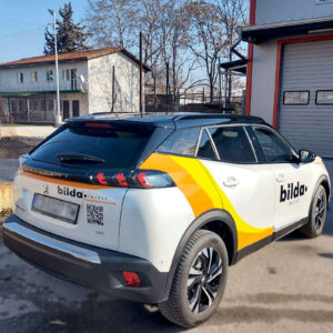 3M film inscriptions for a company car 3M film inscriptions for a company car