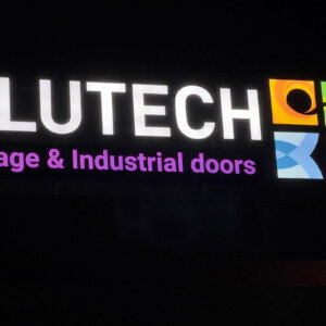 Светещи обемни букви с RGB осветление, Alutech България Светещи обемни букви с RGB осветление, Alutech България