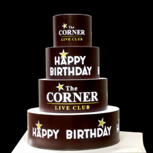 Club cake The Corner Live Club, Sunny beach