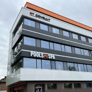 Illuminated channel letters for Genev T.S. EOOD