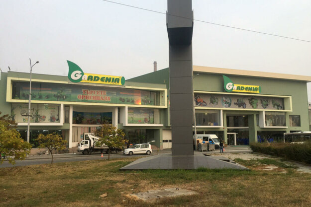 Etalbond signs with channel letters Gardenia Antana