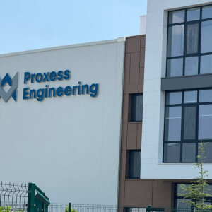 Proxess Engineering channel letters on the facade Proxess Engineering channel letters on the facade