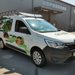 Car branding with cast film 3M IJ280 Car branding with cast film 3M IJ280