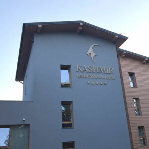 Hotel Kashmir in Velingrad – backlit channel letters Hotel Kashmir in Velingrad - backlit channel letters