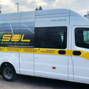 Bus wrapping with 3M IJ180mC film advertisement Bus wrapping with 3M IJ180mC film advertisement