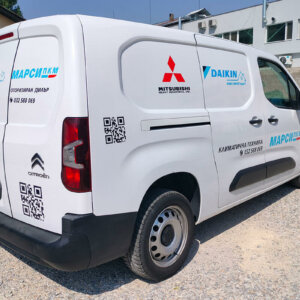 Marsi-PKM_Brandirabne-avtomobil_002 Брандиране на автомобили на компания за климатизация, Пловдив