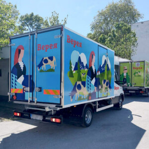 Branding of trucks – Vereia Branding of trucks - Vereia