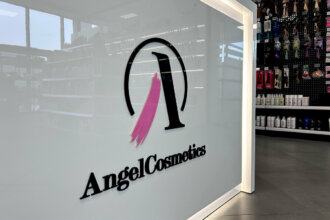 Embossed letters for payment and information desk