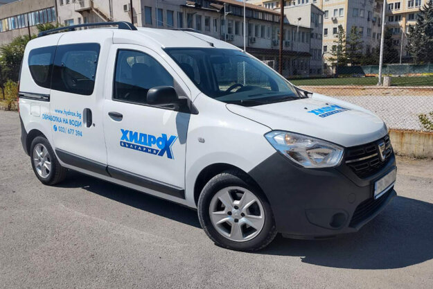 Hydro X Bulgaria - vinyl wrap comany car Dacia Dokker