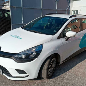 Comapny car wrapping with cast film for Nikdoor Comapny car wrapping with cast film for Nikdoor