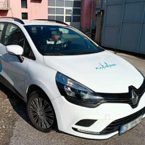 Branding a company car for Nikdoor Branding a company car for Nikdoor