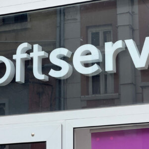 Softserve composite panel sign