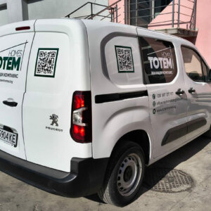 Vehicle branding for Totem Homes
