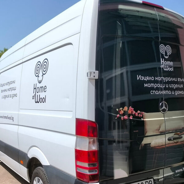 Vehicle branding for Home of Wool