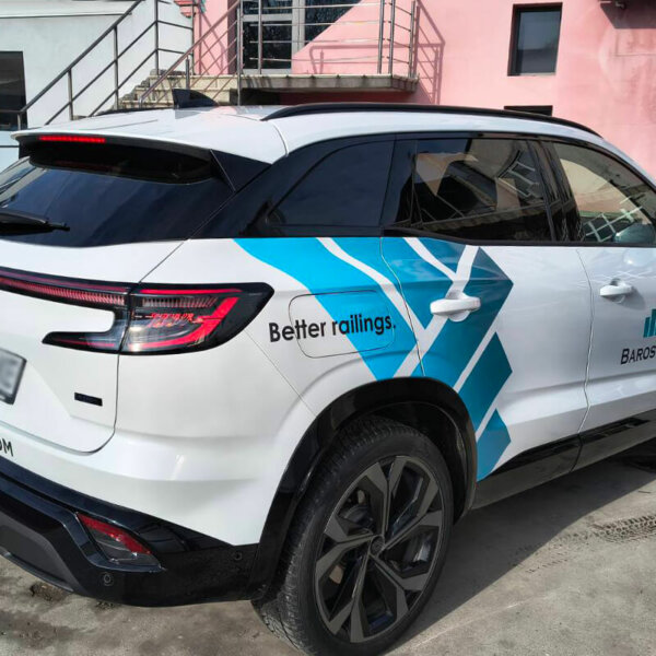 Branded car for Baros Vision Branded car for Baros Vision