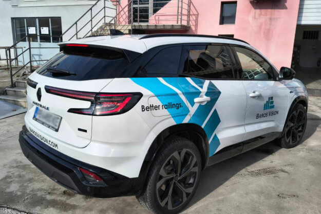 Branded car for Baros Vision