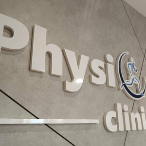 Вътрешна реклама за МЦ Физиомед, Пловдив Вътрешна реклама за МЦ Физиомед, Пловдив