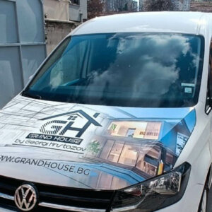 Car branding for Grand House Car branding for Grand House