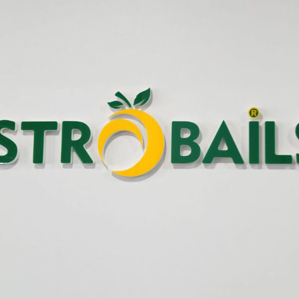 Channel letters for Strobails