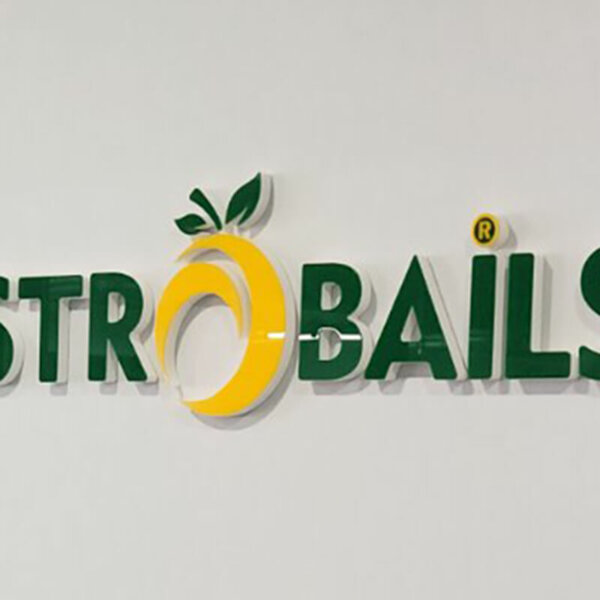 Branding with Strobails channel letters Branding with Strobails channel letters