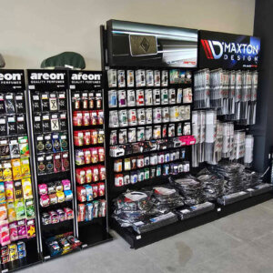 Stylish shop shelves with the help of Media Design