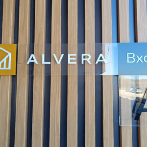 Алвера Хоум, Пловдив, табела – вход А Алвера Хоум, Пловдив, табела - вход А