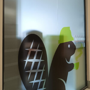 Брандиране на витрини в GStroy, Пловдив Брандиране на витрини в GStroy, Пловдив